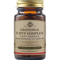 Solgar Griffonia 5-htp Complex 30 Φυτικές Κάψουλες